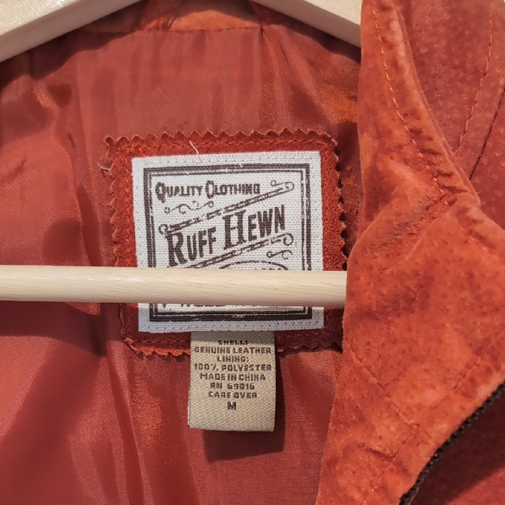 Suede Jacket - Rust - Picture 3 of 4